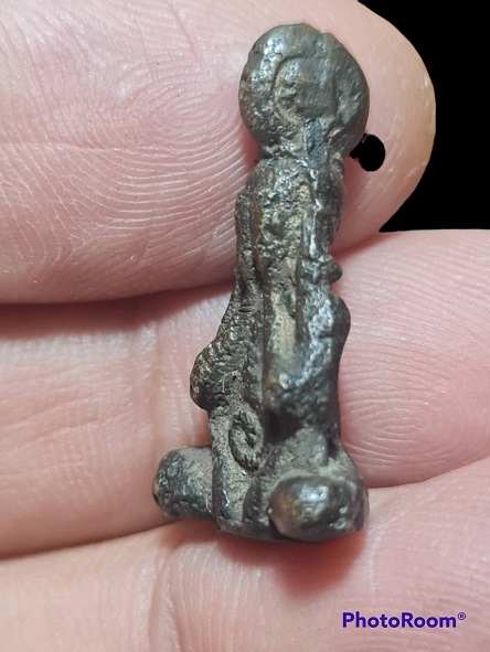 พระปิดตาหลวงพ่อยุ้ย วัดบางกะปิ  ปี 2484 