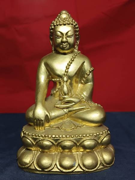 พระกริ่งจีนรุ่นสองแผ่นดิน หน้าตัก 5 นิ้วสูง 10 นิ้ว