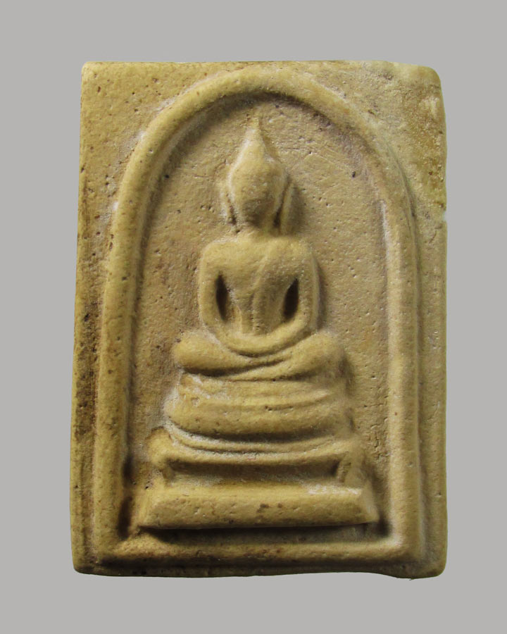 พระสมเด็จ พิมพ์สังฆาฎิ หลวงปู่จันทร์ วัดศรีเทพฯ ปี2500