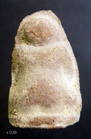 พระปิดตาเนื้อผงยาวาสนาจินดามณีผสมเส้นเกศา พ.ศ.๒๕๓๐ หลวงพ่อทองอยู่ วัดท่าเสา กระทุ่มแบน สมุทรสาคร