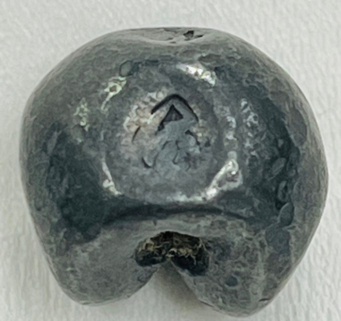 เงินพดด้วง ตราพระแสงจักร - พระมหาอุณาโลม สมัยรัชกาลที่ 1 ขนาด1บาท