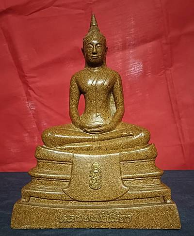 พระบูชาหลวงพ่อโสธร เนื้อกระเบื้องหลังคาโบสถ์