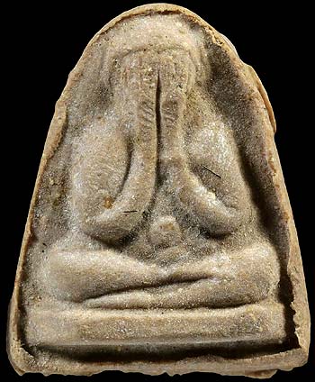 *พระปิดตา วัดศรีพโลทัย ชลบุรี ปี๒๕๑๖ เนื้อผง หลวงปู่ทิม อิสริโก ร่วมเสก*