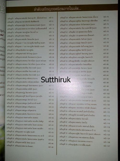 หนังสือ ไทยพระ ชุมนุมเหรียญ เล่ม 3 + เล่ม 4