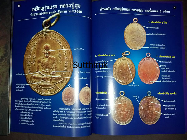 หนังสือ ไทยพระ ชุมนุมเหรียญ เล่ม 3 + เล่ม 4