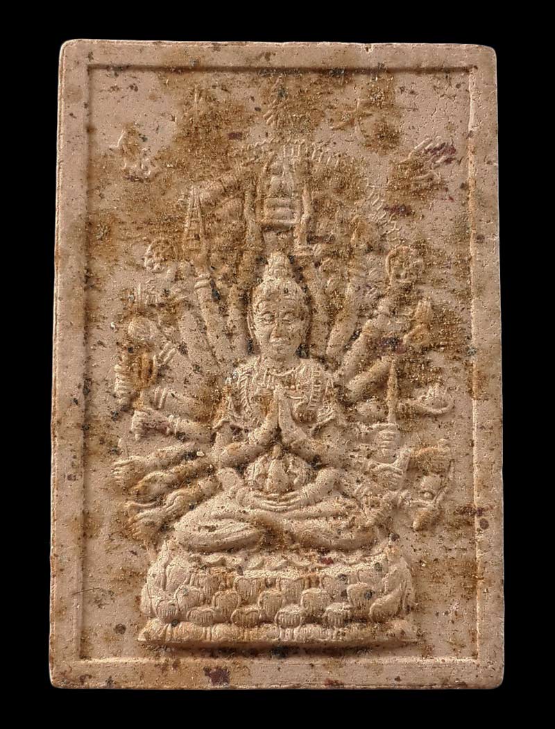 พระผงเจ้าแม่กวนอิม ปางพันมือ หลวงปู่ทิม วัดพระขาว จ.อยุธยา ที่ระลึกครบรอบ 84 ปี ปี40 