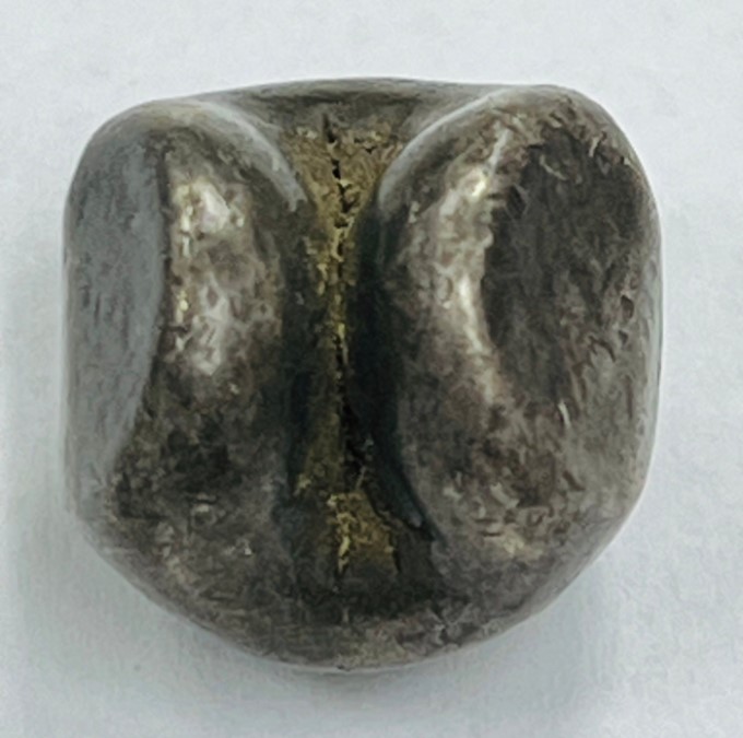 พดด้วง สมัยรัชกาลที่ 3 ตราพระแสงจักร ตราปราสาท ขนาด1บาท