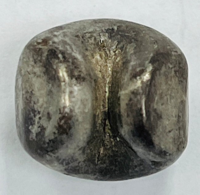 พดด้วงเงิน ตราพระแสงจักร - ตราครุฑ สมัยรัชกาลที่ 2 ขนาด 1บาท