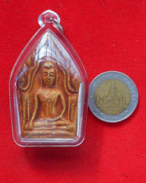 พระขุนแผนเคลือบ หลวงปู่ลี กุสลธโร รุ่นแรก วัดภูผาแดง อุดรธานี