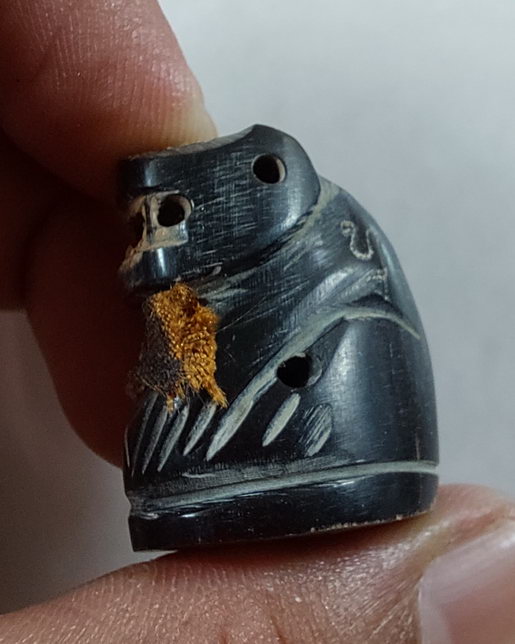 " เสือเขาควายแกะ รุ่นแรก 7 รอบ หลวงปู่สำลี สุทธจิตโต วัดถ้ำคูหาวารี จ.เลย ศิษย์หลวงปู่หลุย จันทสาโร 