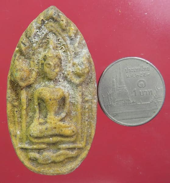 พระขุนแผน ไข่ผ่าซีก หลวงพ่อถิร วัดป่าเลไลย์ สุพรรณบุรี