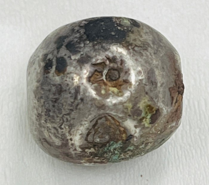 พดด้วงเงิน ตราพระแสงจักร - พระมหาอุณาโลม สมัยรัชกาลที่ 1 ขนาด1บาท