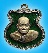เหรียญอาร์มเล็ก กะไหล่ทองลงยา (เขียว) หลังสิงห์ หลวงปู่ทิม วัดพระขาว อยุธยา