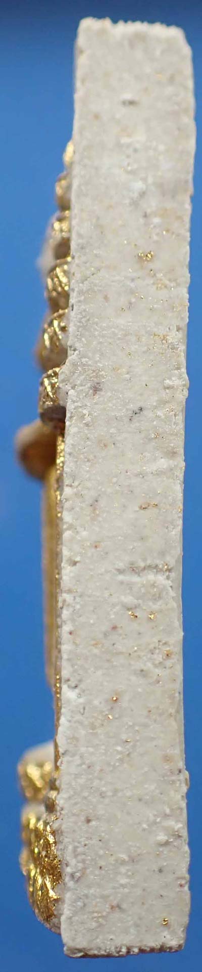 พระผงหลวงพ่อบ้านแหลม ปิดทองคำแท้ สวยกริ๊บยันกล่อง*235