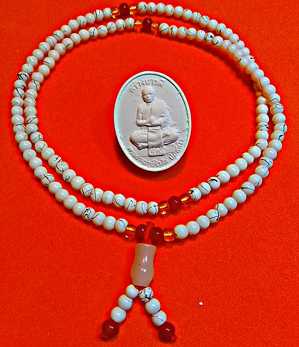 สุดปัง 23 พระผงพระอาจารย์จำรัส 59,พร้อมสร้อยสวยสวยราคาเบาเบา