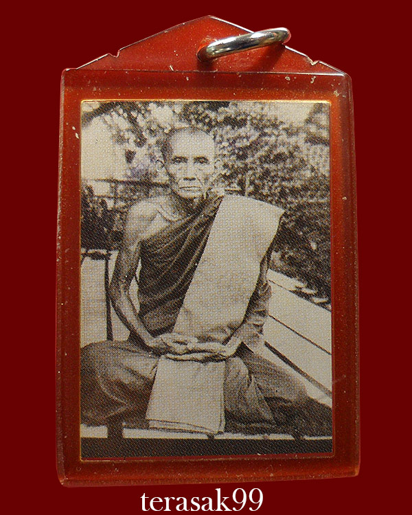 รูปถ่ายหลวงพ่อกวย รุ่นศรัทธาบารมี ปี2562 หลังปั๊มยันต์ ออกวัดโฆสิตาราม (2)