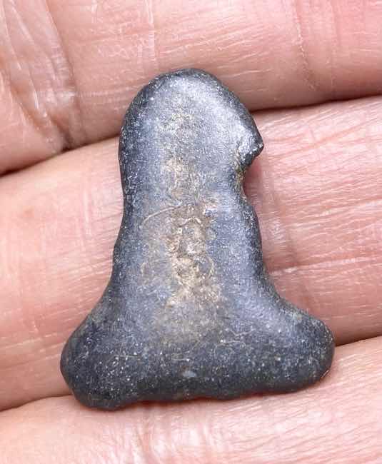 พระปิดตาเนื้อชินตะกั่ว จารยันต์หน้าจารยันต์หลัง ไม่ทราบที่