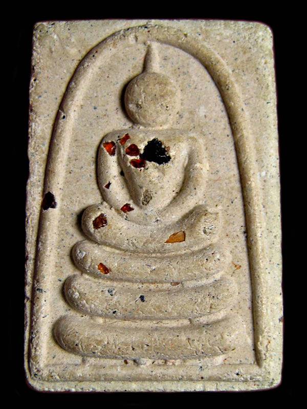 พระสมเด็จฝังพลอย หลวงปู่บุดดา ถาวโร จ.สิงห์บุรี