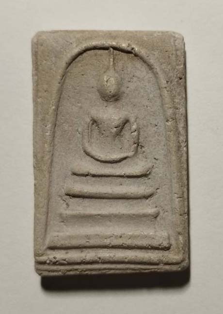 พระสมเด็จกรุวัดกลางคลองข่อย พิมพ์ใหญ่ ประธาน พร้อมบัตรการันตีพระแท้ สมาคมพระบูชาพระเครื่อง พระสมเด็จ