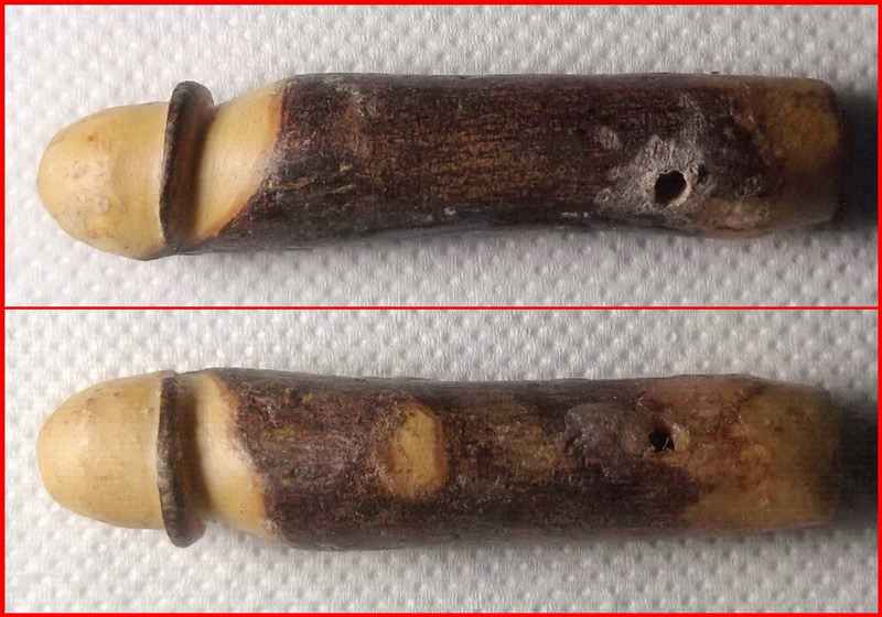 วัดใจ ปลัดขิกไม้เขยตาย หลวงปู่เมฆ วัดลำกระดาน ขนาด 2.6 นิ้ว จุ่มเทียนเดิมจากวัด พร้อมบัตรรับรอง