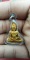 พระบุทองนักปะดาน้ำงมจากแม่น้ำที่อยุธยาเลี่ยมกันน้ำพร้อมอารธนาพิมปางสมาธิ