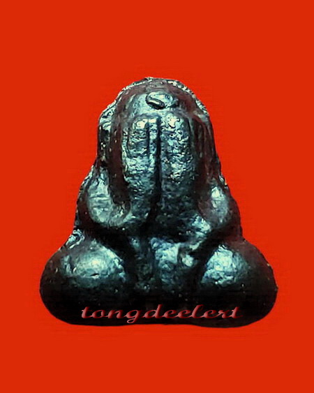 พระปิดตาเนื้อเมฆพัตร หลวงพ่อนารถ วัดศรีโลหะราษฎร์บำรุง จ.กาญจนบุรี สวยมากค่ะ