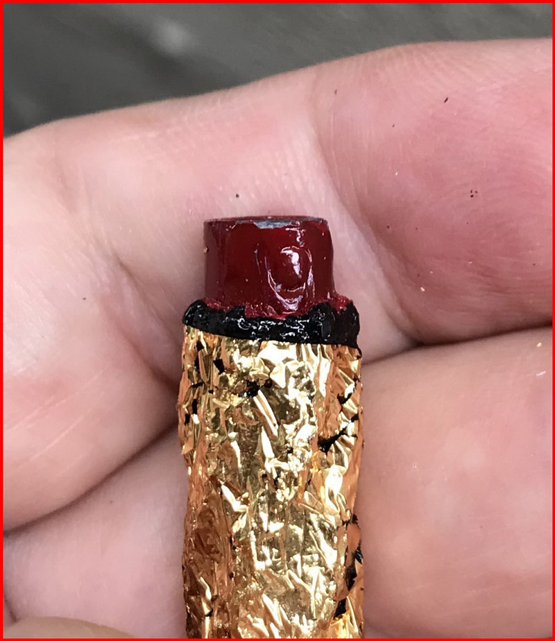 ตะกรุดไตรมาส 47 ตอกโค้ด 9 หลวงพ่อจำลอง วัดเจดีย์แดง จ.อยุธยา  ยาว 3 นิ้ว สภาพสวย หายาก #2