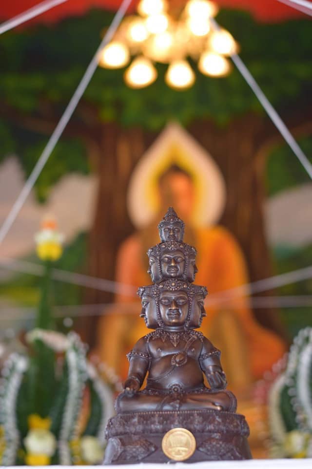 พระมหาเศรษฐี 9 หน้า รุ่นเจ้าสัว 88 หลวงปู่ทองดำ วัดถ้ำตะเพียนทอง จ.ลพบุรี 