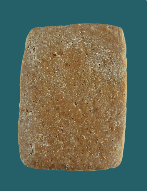 พระสมเด็จมีกิน เนื้อผงน้ำมัน อาจารย์ลอย โพธิ์เงิน พิมพ์เล็ก ๒๕๑๘