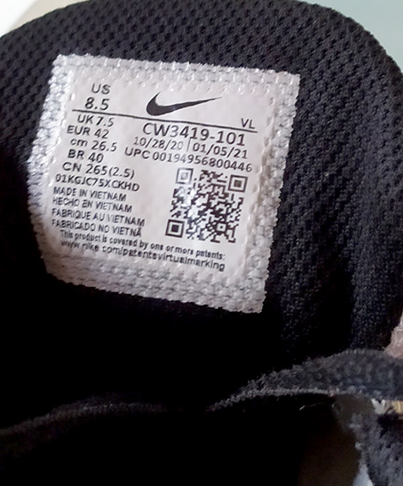 NIKE AIR ZOOM ของแท้ เบอร์ 42