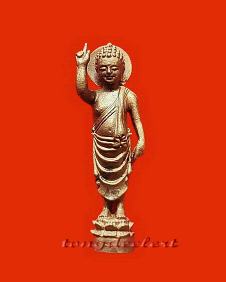 พระพุทธปฏิมาปฐมบรมศาสดาโลก ปางประสูติ ใต้ฐานบรรจุมวลสารจากเมืองเทวทหะ 3 แห่ง