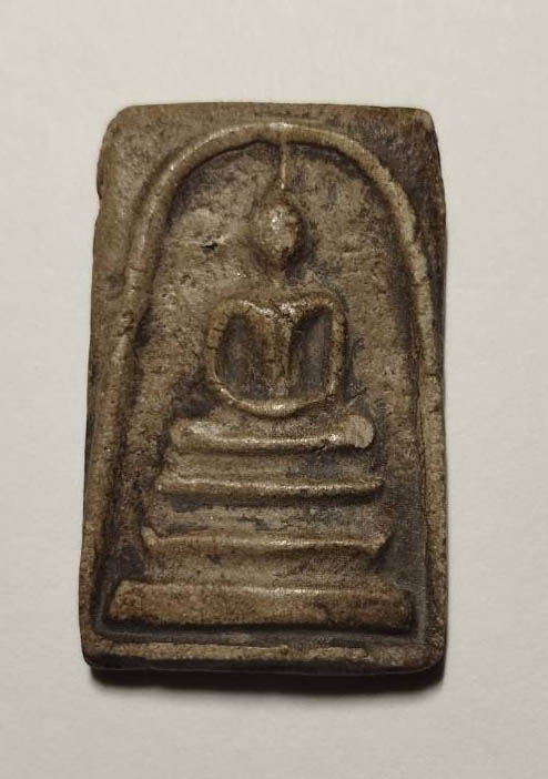 พระสมเด็จกรุวัดกลางคลองข่อย พิมพ์ใหญ่ ประธาน พร้อมบัตรการันตีพระแท้ สมาคมพระบูชาพระเครื่อง 