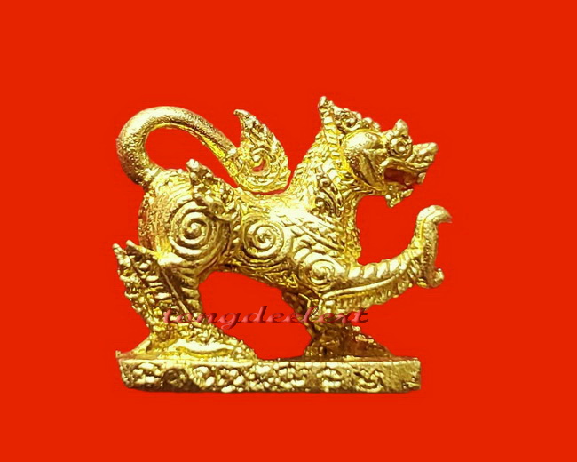 สิงห์หลวงพ่อสมบุญ วัดลำพันบอง จ.สุพรรณบุรี สวยมากค่ะ