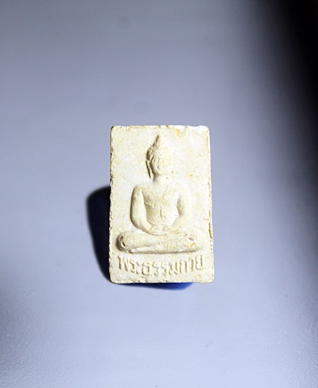 E426พระผงของขวัญหลวงพ่อสด วัดปากน้ำ รุ่นห้า พระธรรมกาย พิมพ์อู่ทอง สวยๆ