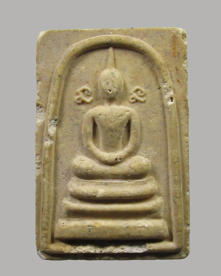 พระสมเด็จ 2 นะ หลวงปู่วิเวียร วัดดวงแข ขาว ปี2536 กรุงเทพฯ