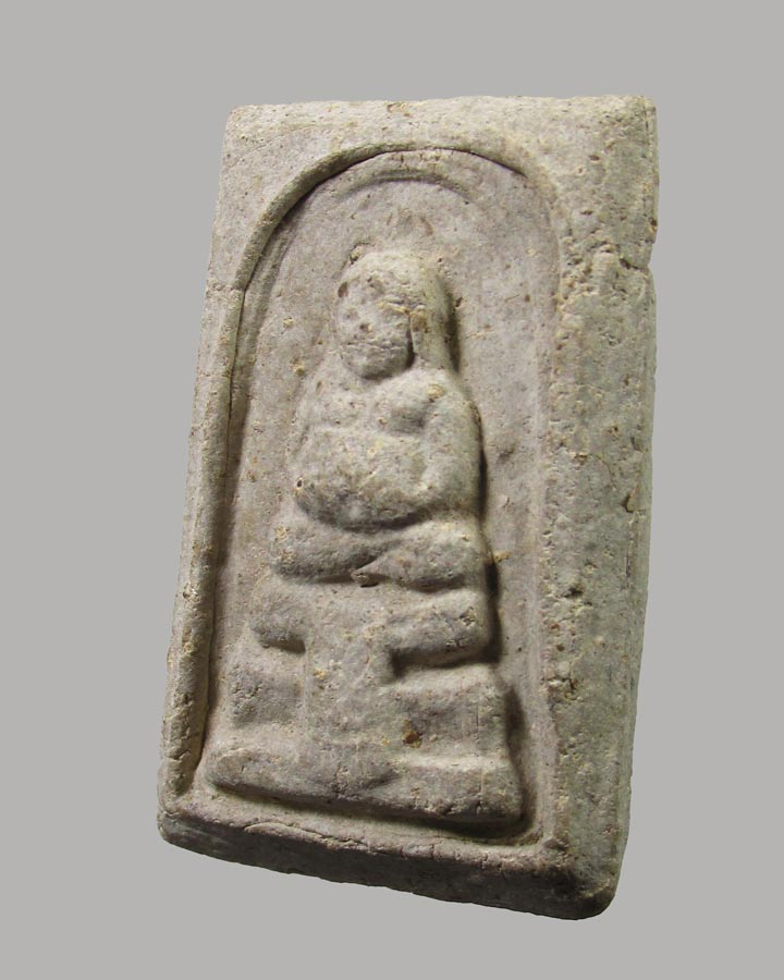 พระผงสังฆจายรุ่นไหเเตก วัดเสาธงหิน จ.นนทบุรี ปี2513