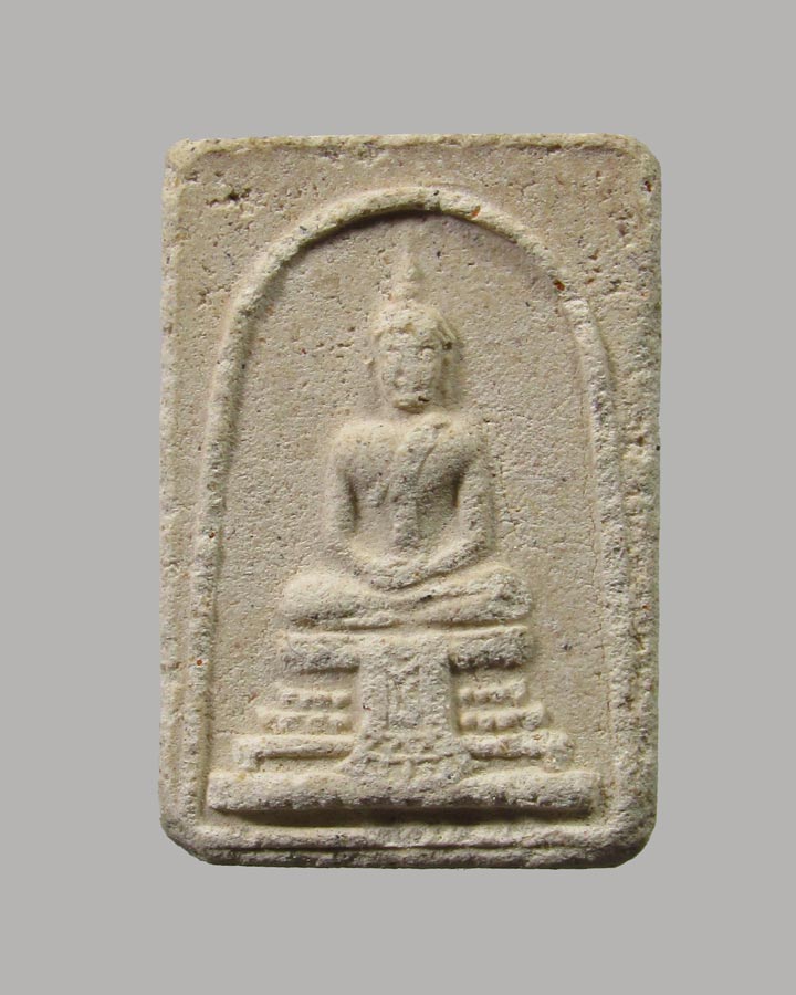 พระผงสมเด็จหลวงปู่แก้ว (แก้วสุทธิ) วัดช่องลม จ.สมุทรสาคร รุ่นแรก พิมพ์เล็ก ปี2515 