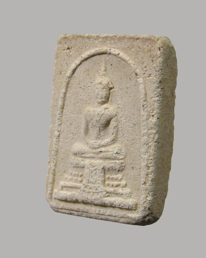 พระผงสมเด็จหลวงปู่แก้ว (แก้วสุทธิ) วัดช่องลม จ.สมุทรสาคร รุ่นแรก พิมพ์เล็ก ปี2515 