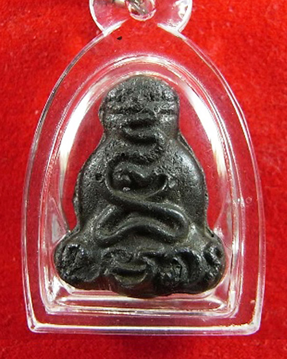 พระปิดตาแร่บางไผ่ พิมพ์เล็ก รุ่นแรก วัดนครอินทร์ ต.สวนใหญ่ อ.เมือง จ.นนทบุรี พ.ศ.2537