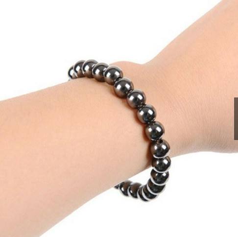 สร้อยข้อมือ Hematite กำไล ขนาด6มม