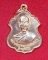 เหรียญพระครูอนุกูลพิทยา(เส่ง) อายุ95ปี กะไหล่ทอง วัดน้อยนางหงส์ ธนบุรี ปี2517