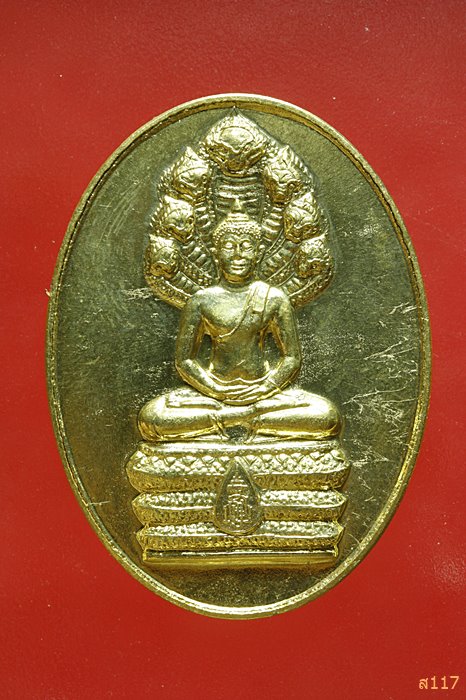 เหรียญนาคปรก สมติงสบารมี สมเด็จพระสังฆราช วัดบวร ปี 53 พร้อมซองเดิม...../16-172