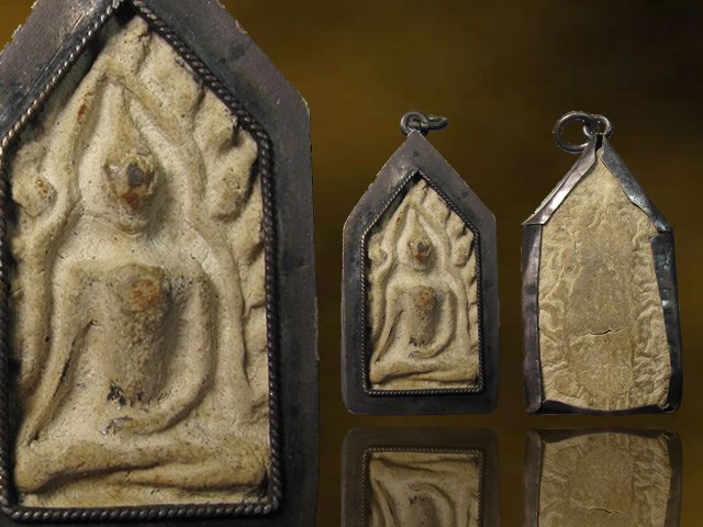 พระขุนแผนผงกระดูกผี อาจารย์หนู วัดโพธิ์ กทม.