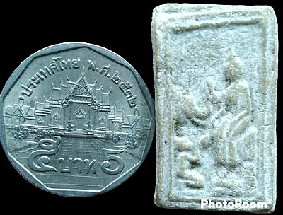 *พระผงวัดชนะสงคราม กทม. ปี๒๔๙๑ ปางป่าเลไลยก์*