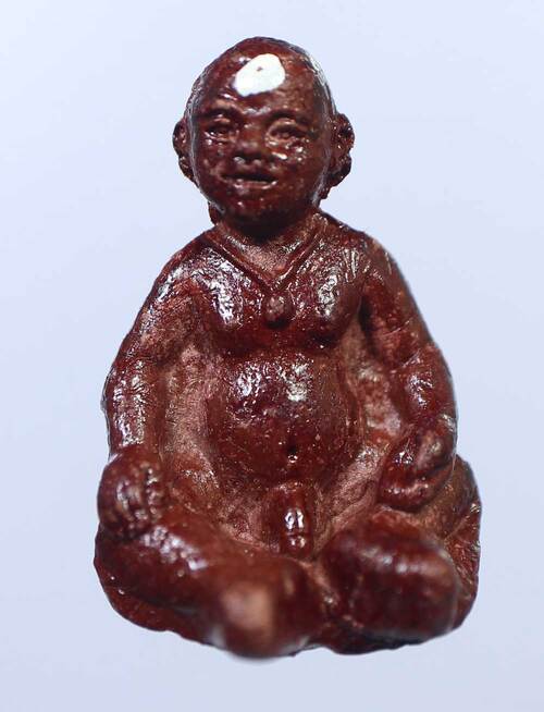 กุมารทองพรายเรียกทรัพย์ ขนาดพกพา 1 นิ้ว หลวงปู่ผาด วัดบ้านกรวด จ.บุรีรัมย์ ปี 2551