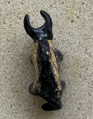 วัวธนู หลวงพ่อสังข์ วัดนากันตม อุดผงวิเศษเนื้อผง ว่าน108ชนิด ผสมครั่งพุทรา ปิดทองพร้อมจาร