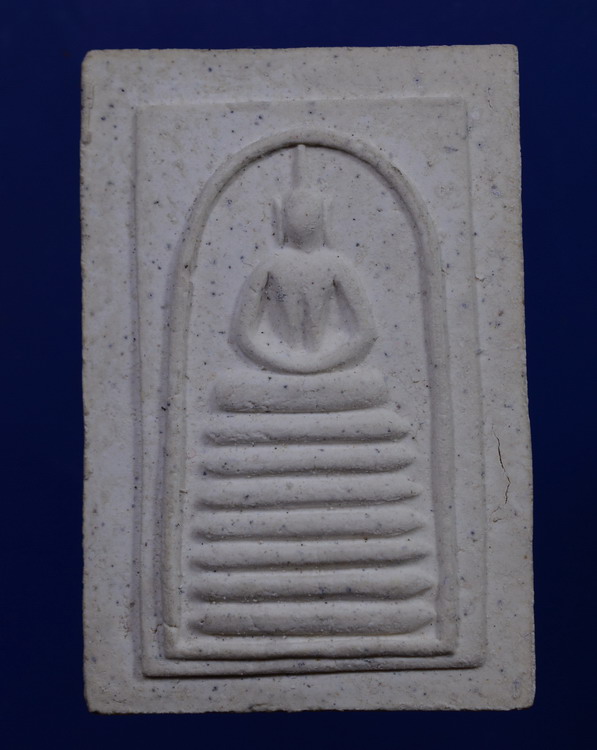 พระสมเด็จเกษไชโย วัดไชโยวรวิหาร ฝังพลอย หลังตรายาง ปี 2533 