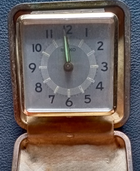 นาฬิกาตลับแป้ง seiko เคาะเดียว