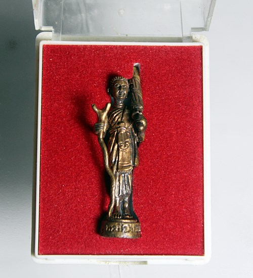 E732พระสิวลีมหาลาภ หลวงพ่อจันมี อนาลโย วัดป่าแก้งใหม่  จ.หนองคาย พร้อมกล่องเดิมๆ 