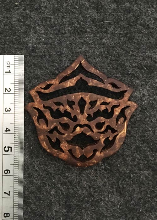 กะลาฉลุลาย พญาครุฑ